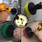 Drill Brush Power Scrubber By Useful Products 7 in W 5 in L Brush, Variety 4in-S-GRWY-QC-DB - alternate 6